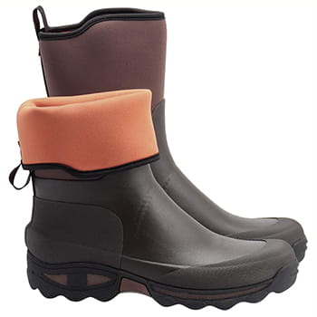 Støvle Lang Gummi/Neopren - Brun