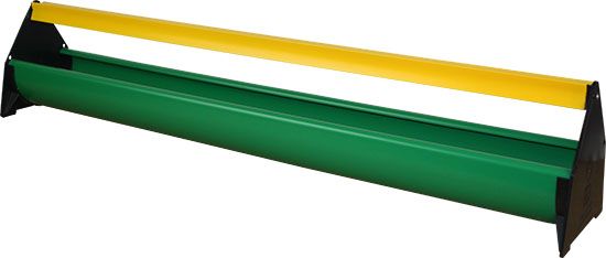 Plastik Fodertrug m/rulle - 50 cm.