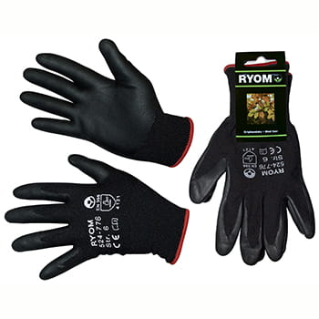 Griphandske / Arbejdshandske - nitril med foer