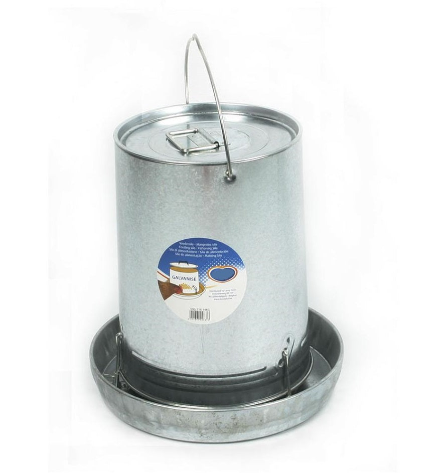 Galvaniseret Fodersilo LaRoy - 8kg