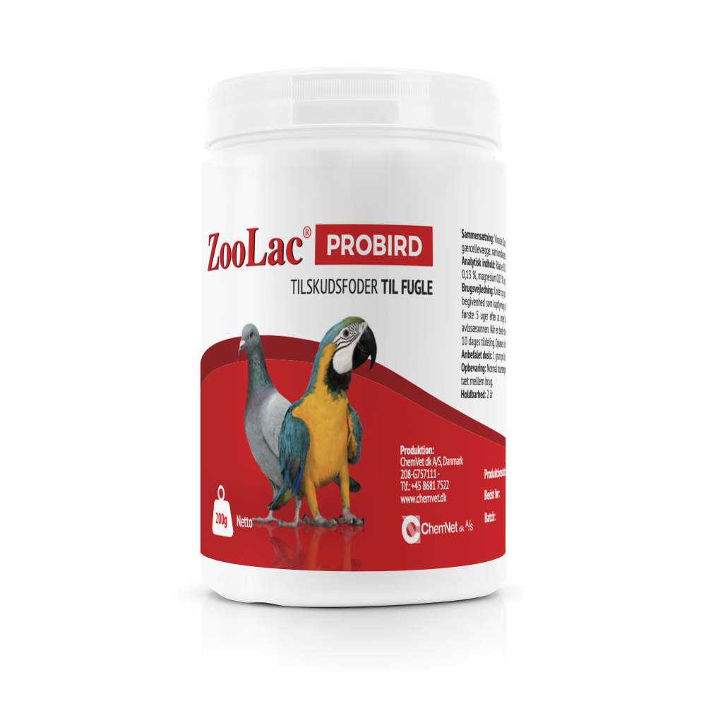 ZooLac Probird - Mælkesyre - 200 gram