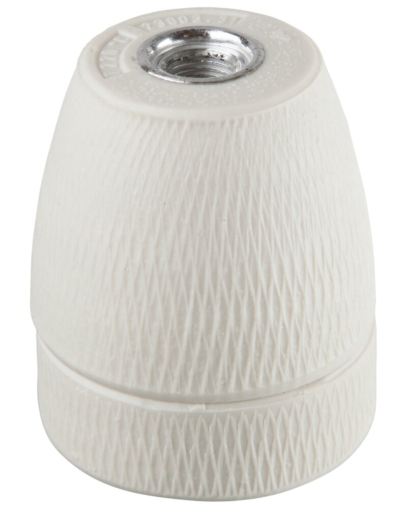 Porcelænsfatning - E27 fatning