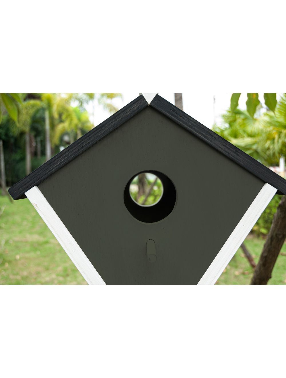 Vildfuglehus lukket til ophæng - Grøn