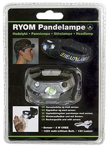 Pandelampe - CRE Genopladelig