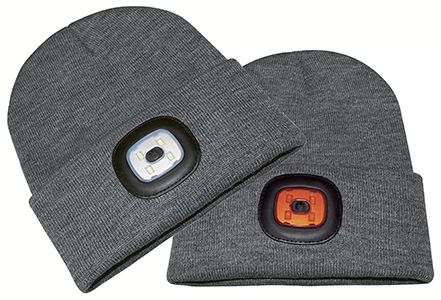 Strikhue/pandelampe - m/Genopl. LED for- og baglys