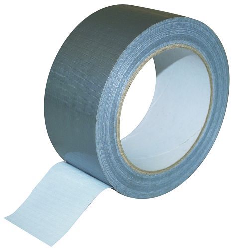 Gaffatape sølvgrå 5 cm - 50 m