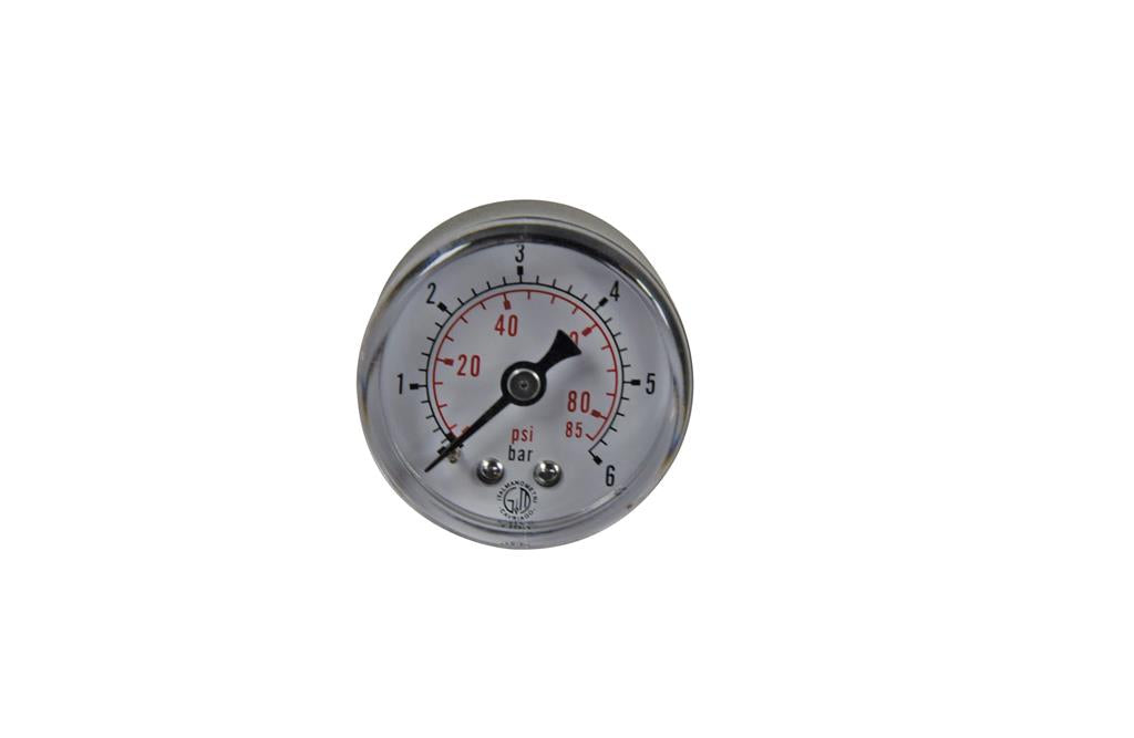 Vandreduktionsventil - Manometer til - 0-6 bar