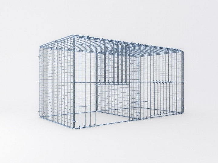 Udstillingsbur Gæs - 2 Rum