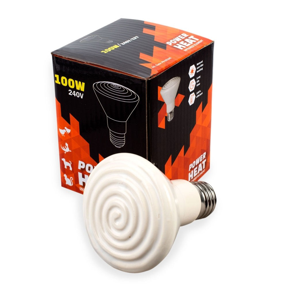 Power Heat Keramisk Varmepære - 100 w