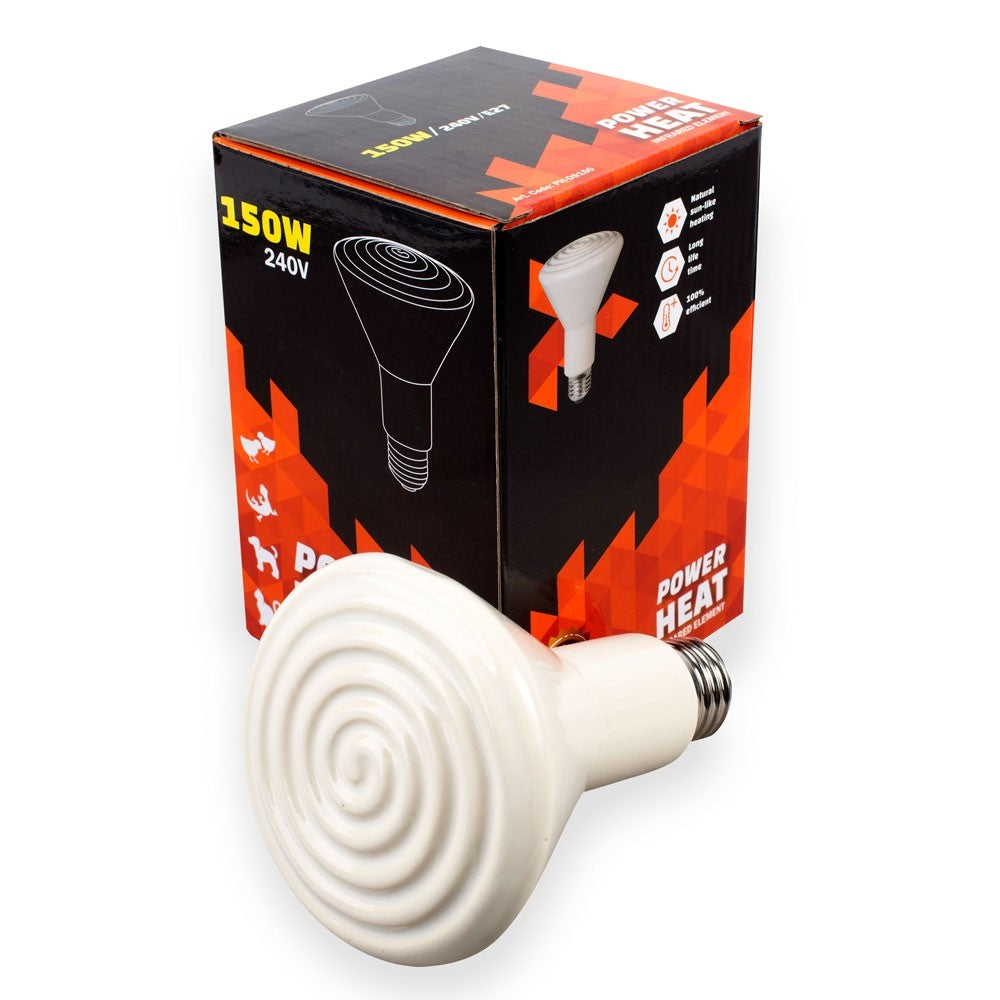 Power Heat Keramisk Varmepære - 150 w