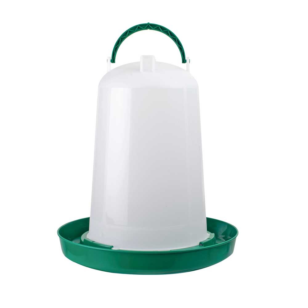 Vandautomat til høns DISKO - Grøn - 10 liter