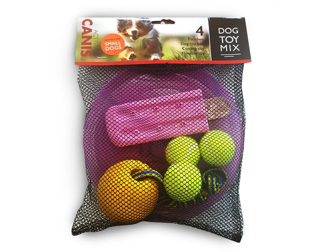 Dog toy mix 4 pcs
