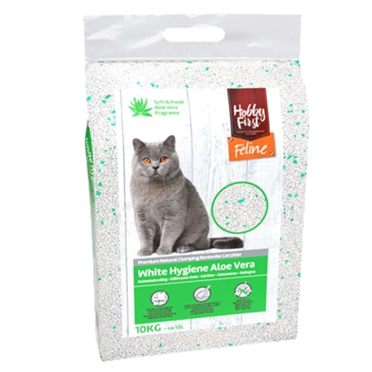 Feline Hygiene Kattegrus - Aloe Vera 10 kg