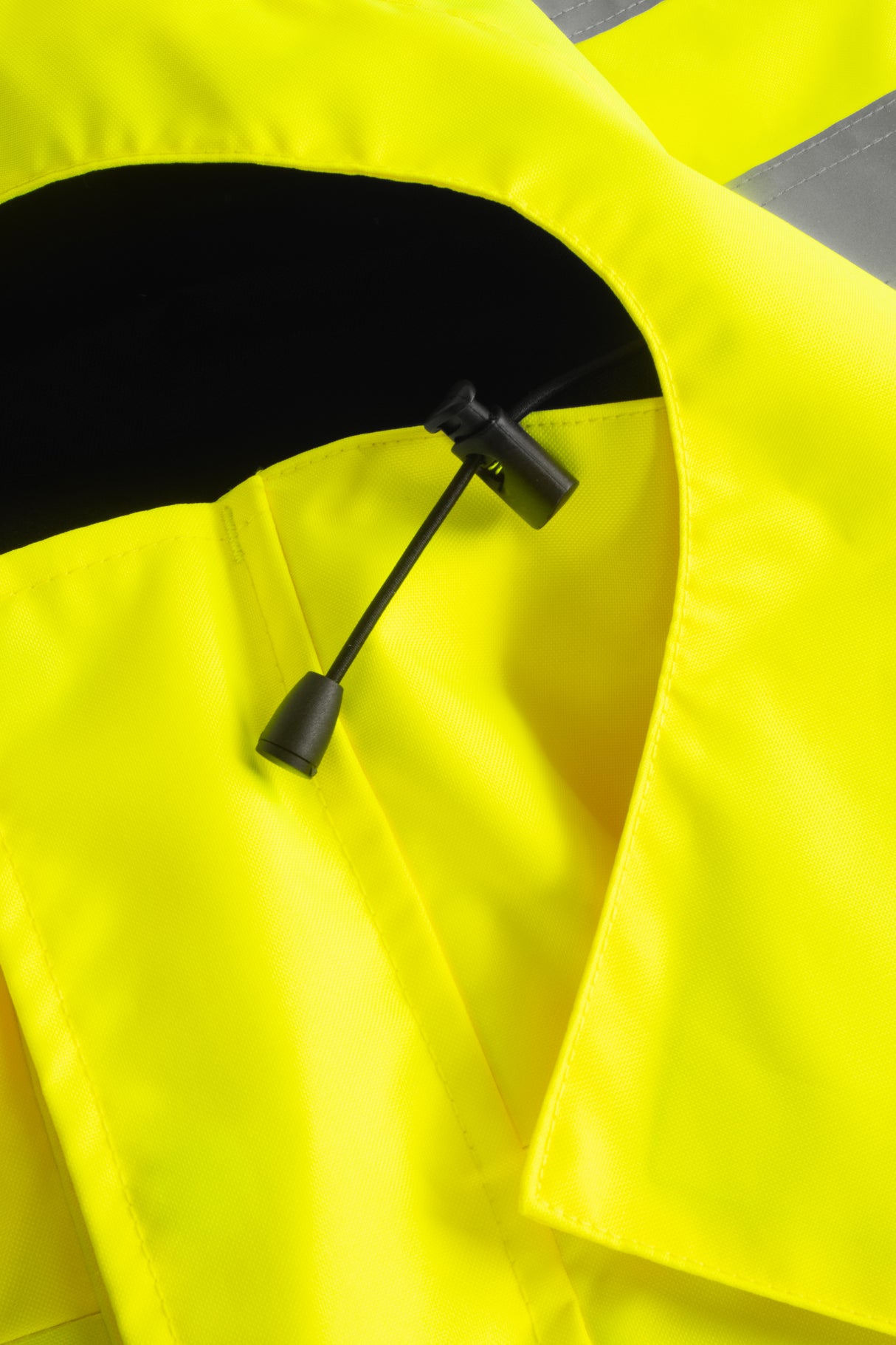 Åndbar Hi-Vis vinterjakke, beregnet til klatrebrug - Saturn Gul / Sort