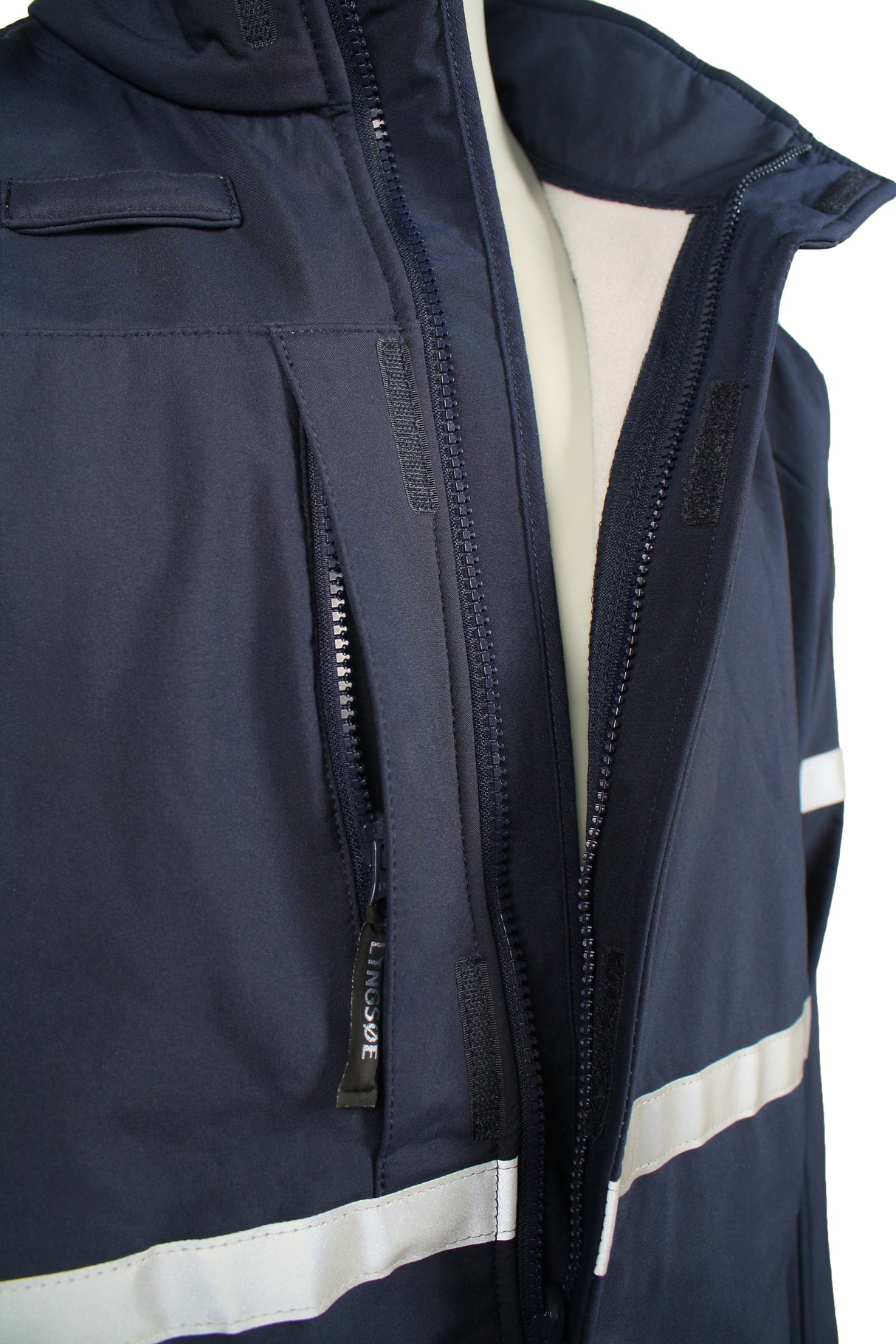 Multinorm softshell jakke i 3-lags kvalitet - Navy