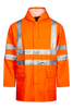 Multinorm Hi-Vis jakke i ekstra kraftig PVC kvalitet - Hi-Vis Orange