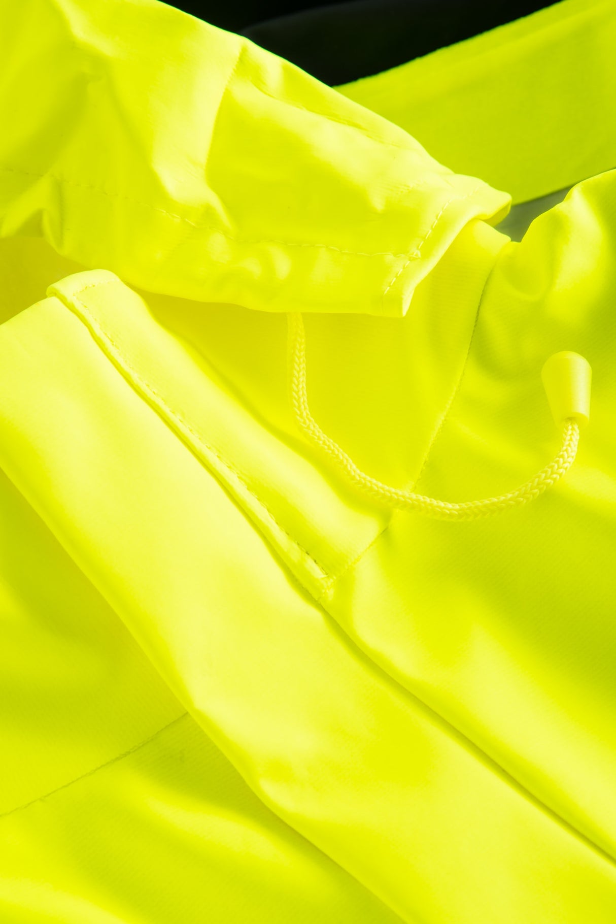 Multinorm Hi-Vis jakke i ekstra kraftig PVC kvalitet - Saturn Gul / Navy