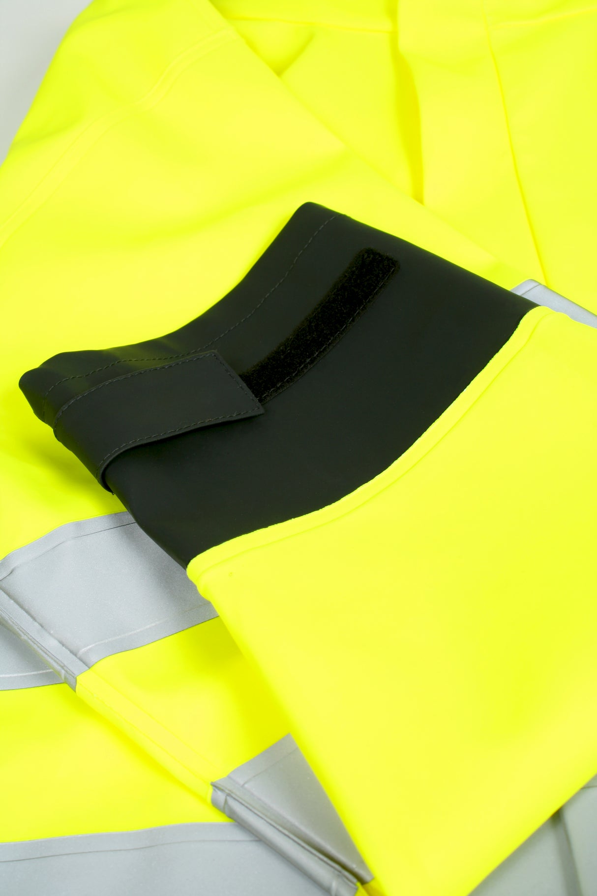Multinorm Hi-Vis jakke i ekstra kraftig PVC kvalitet - Saturn Gul / Navy
