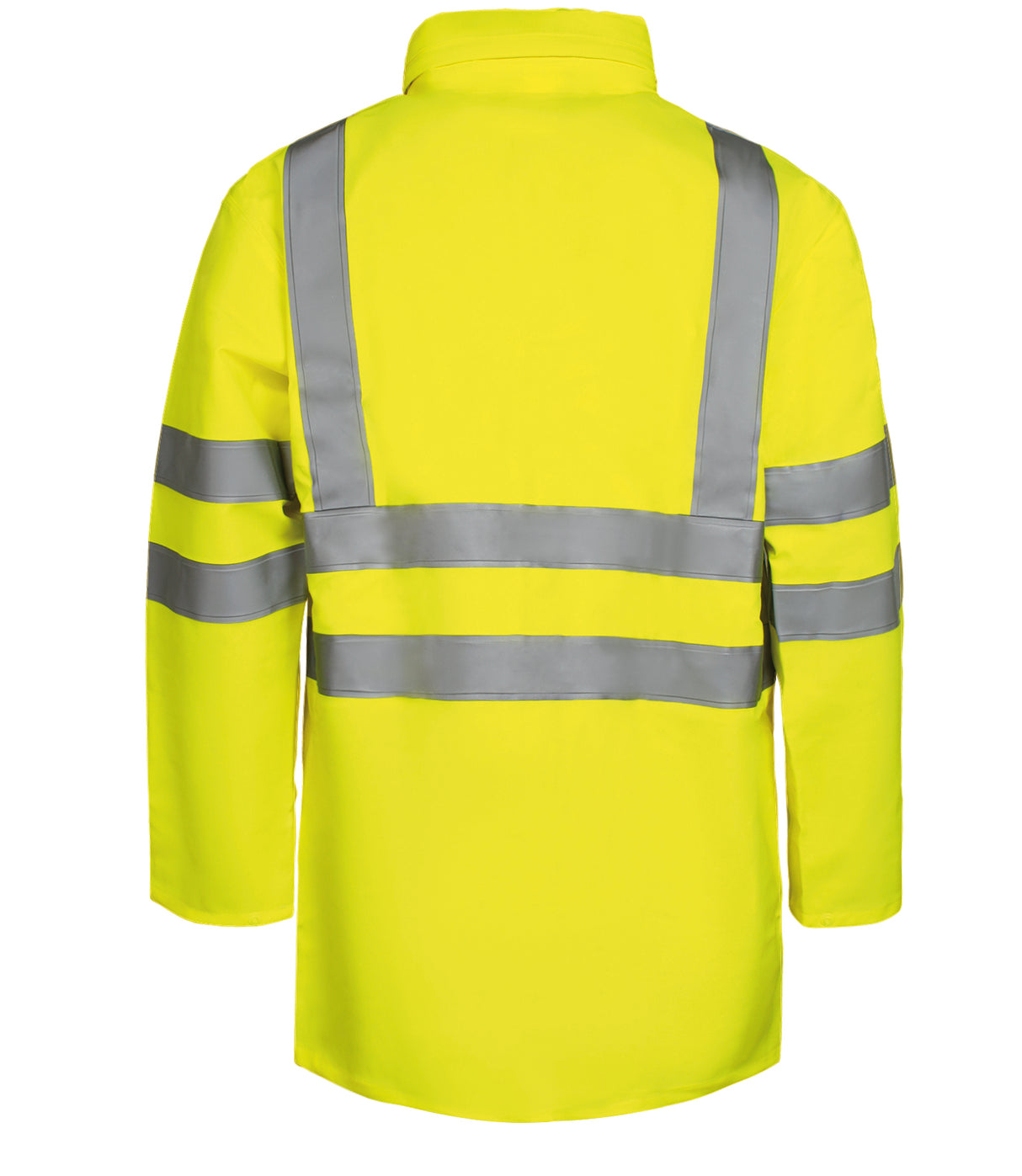 Multinorm Hi-Vis jakke i ekstra kraftig PVC kvalitet - Saturn Gul