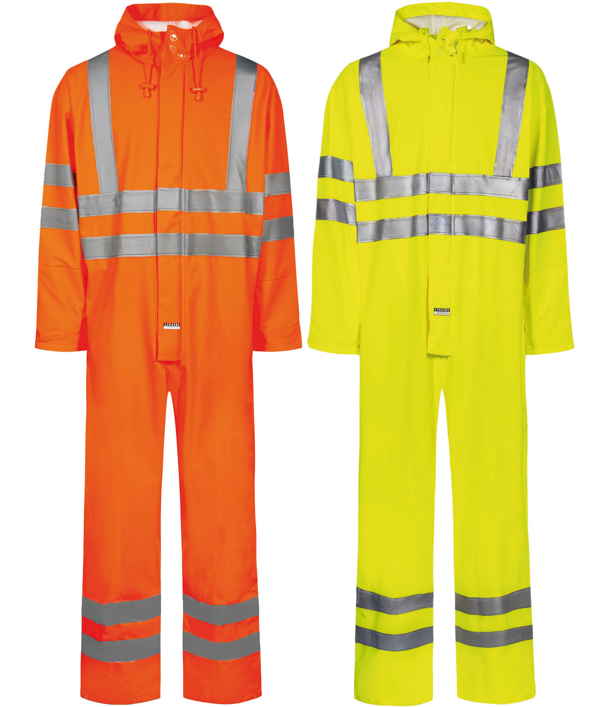 Multinorm Hi-Vis dragt i ekstra kraftig PVC kvalitet - Saturn Gul