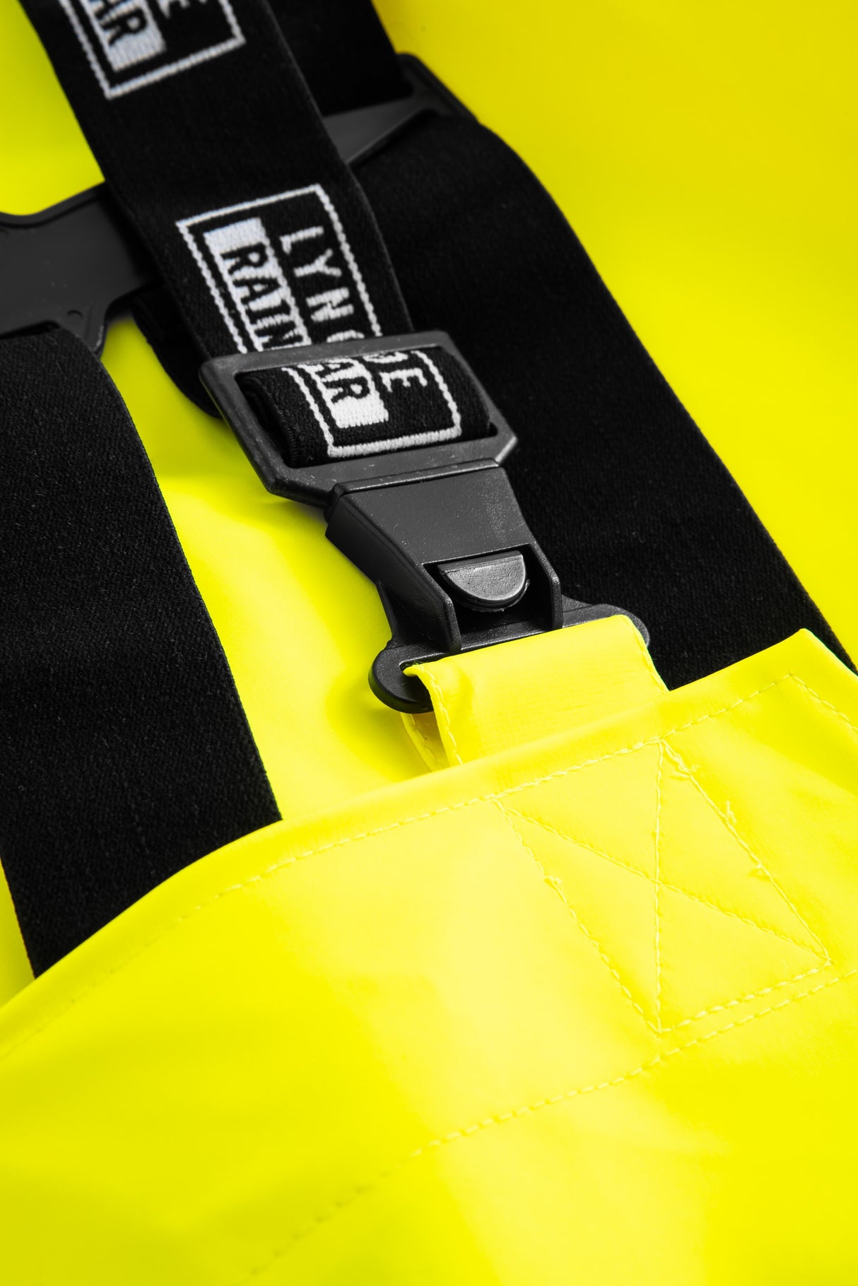 Multinorm Hi-Vis overalls i ekstra kraftig PVC kvalitet - Saturn Gul / Navy