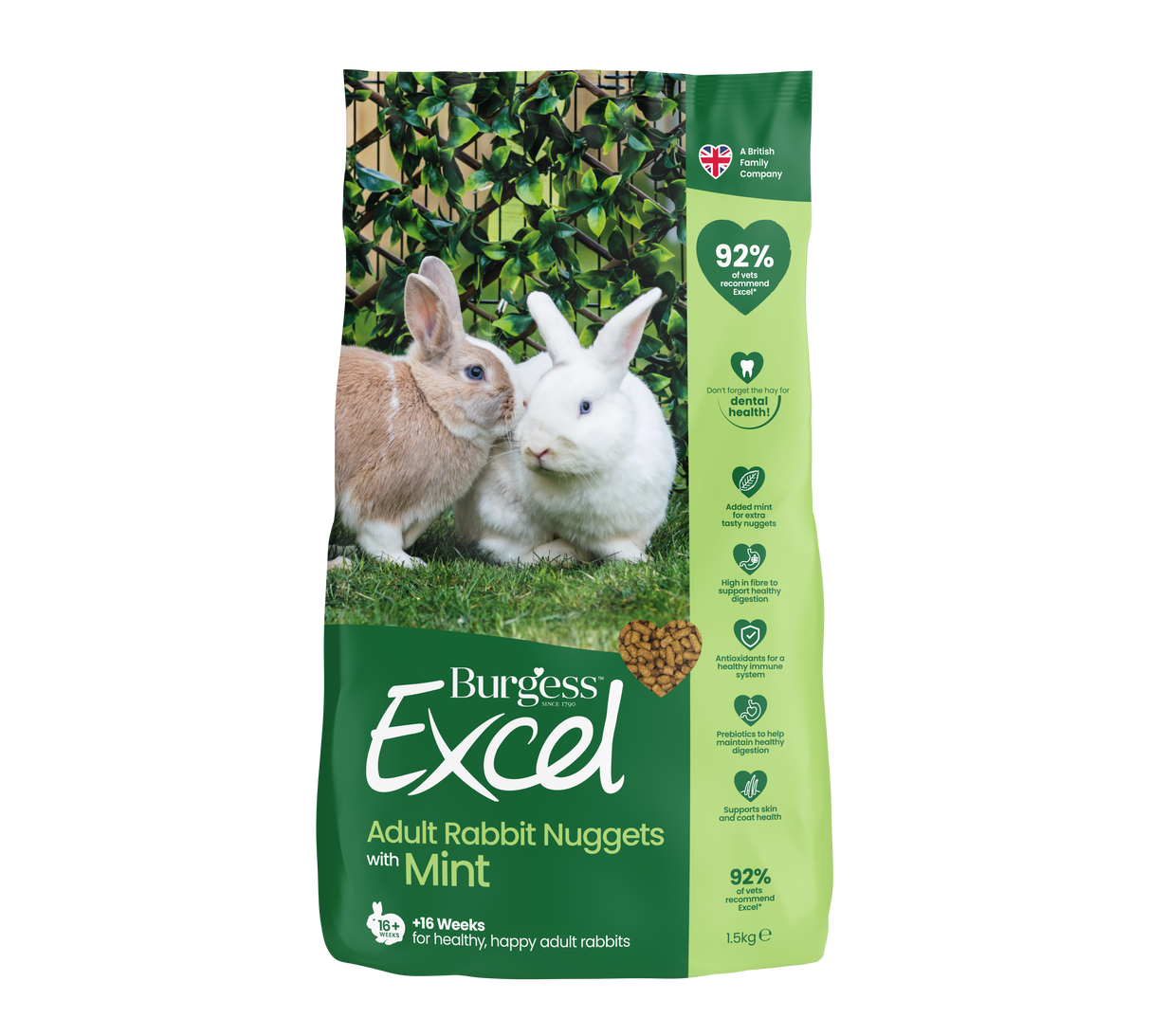 Excel Rabbit Junior & Dwarf 3 kg