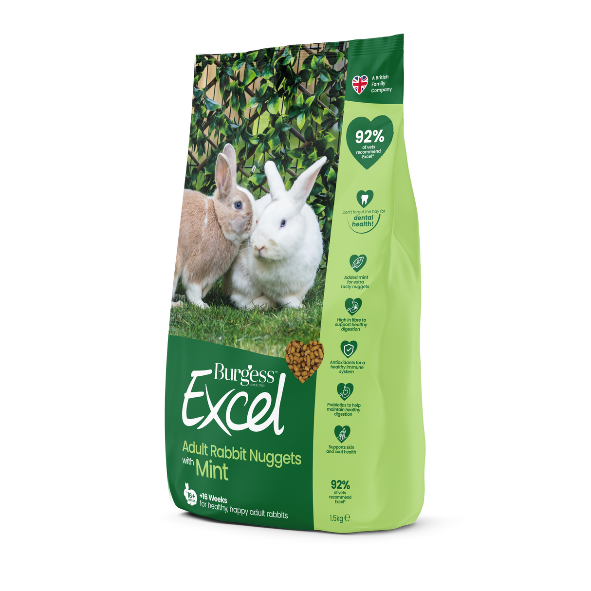 Excel Rabbit Junior & Dwarf 3 kg