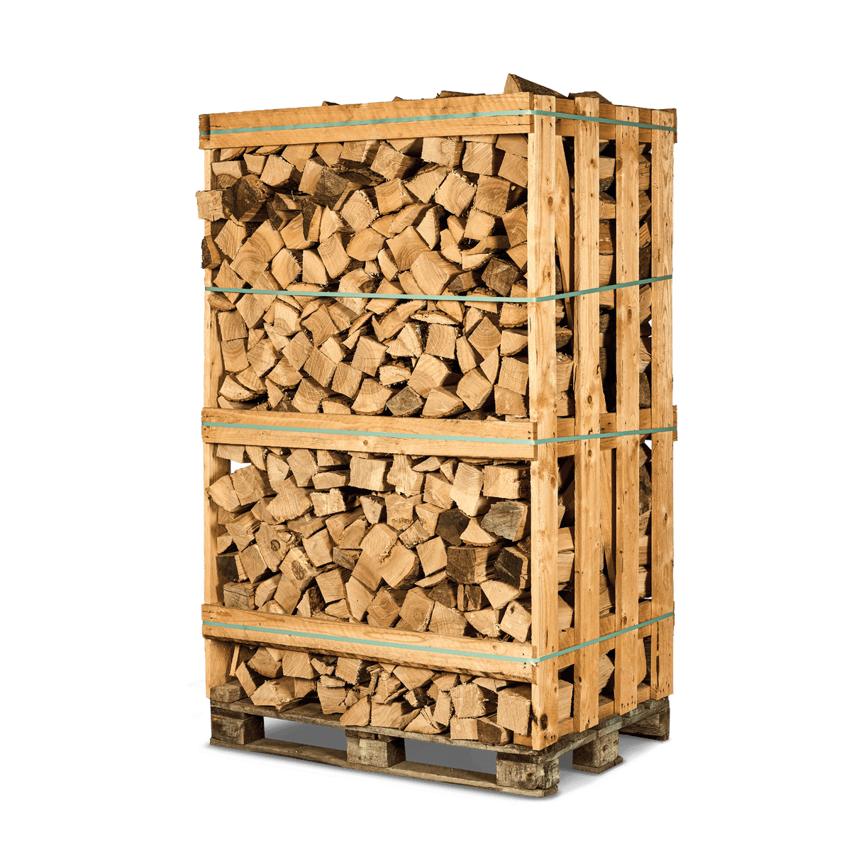 Brænde - Dansk ask, ovntørret · 23-27 cm · 1,8 rm