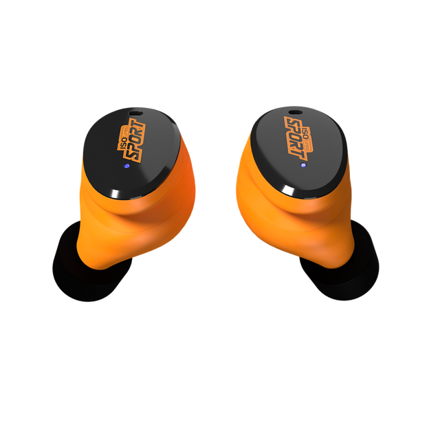 ISOTunes høreværn - FREE Sport Caliber - Orange EN352