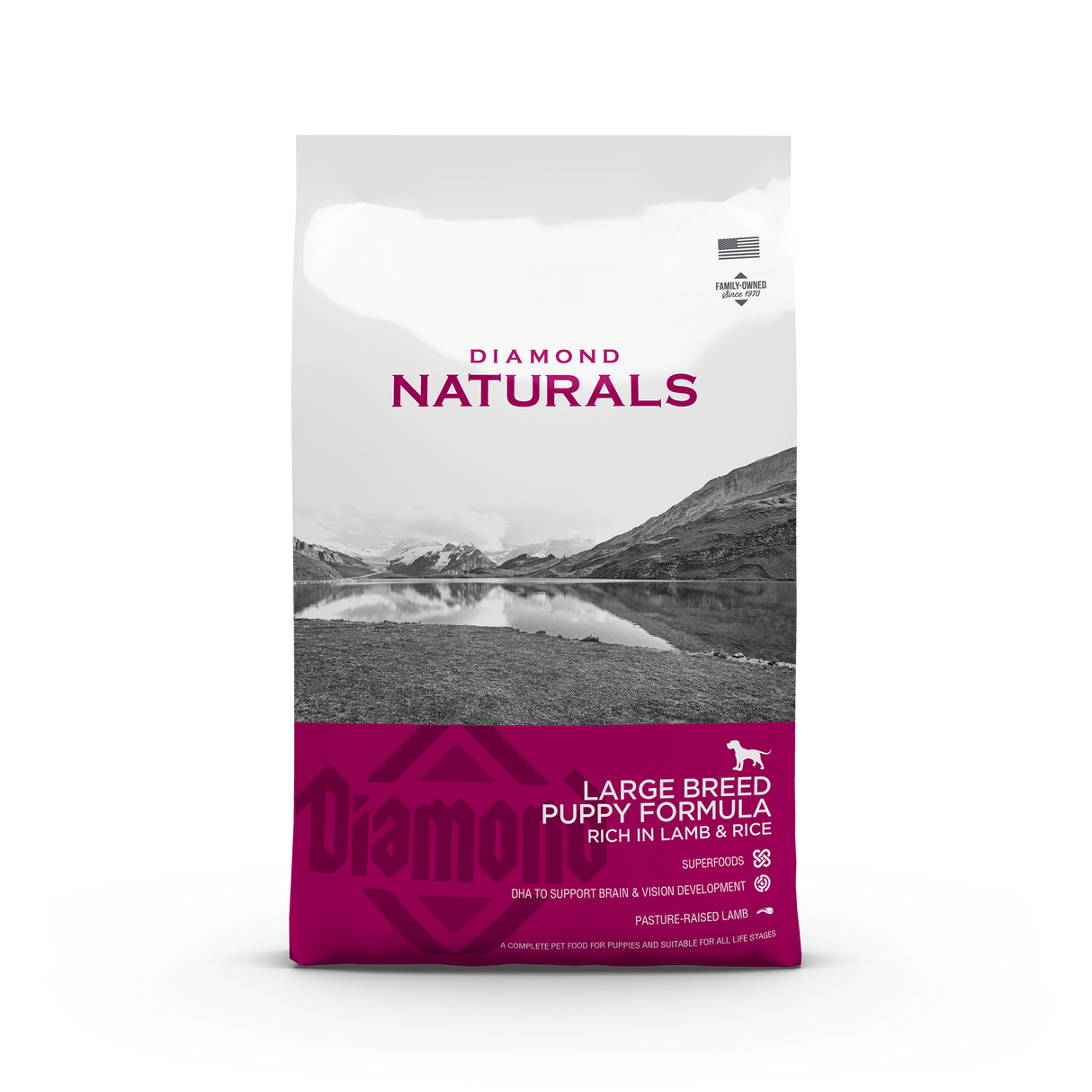 Naturals hvalpefoder - til stor race kylling og ris