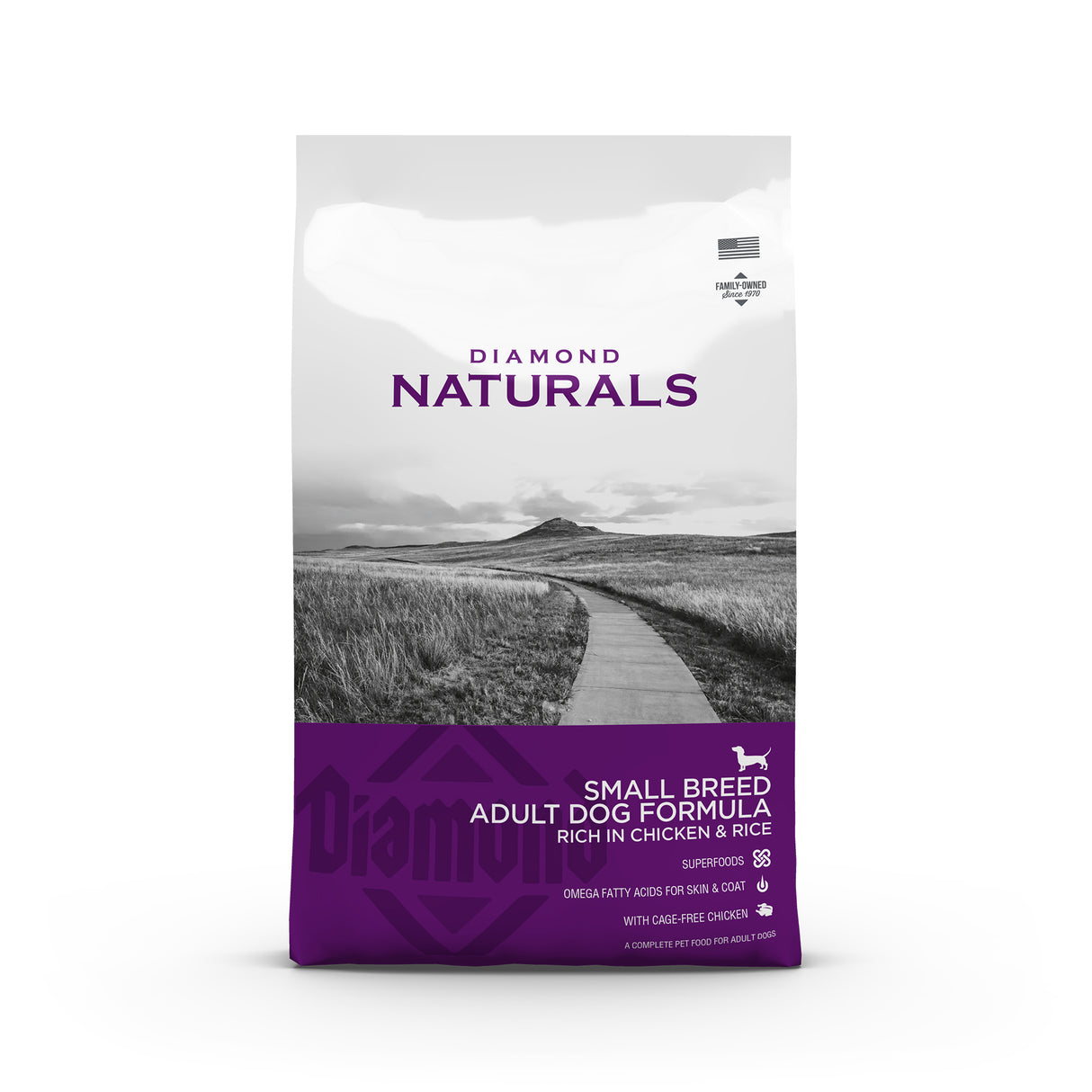 Naturals hundefoder - til små racer kylling og ris