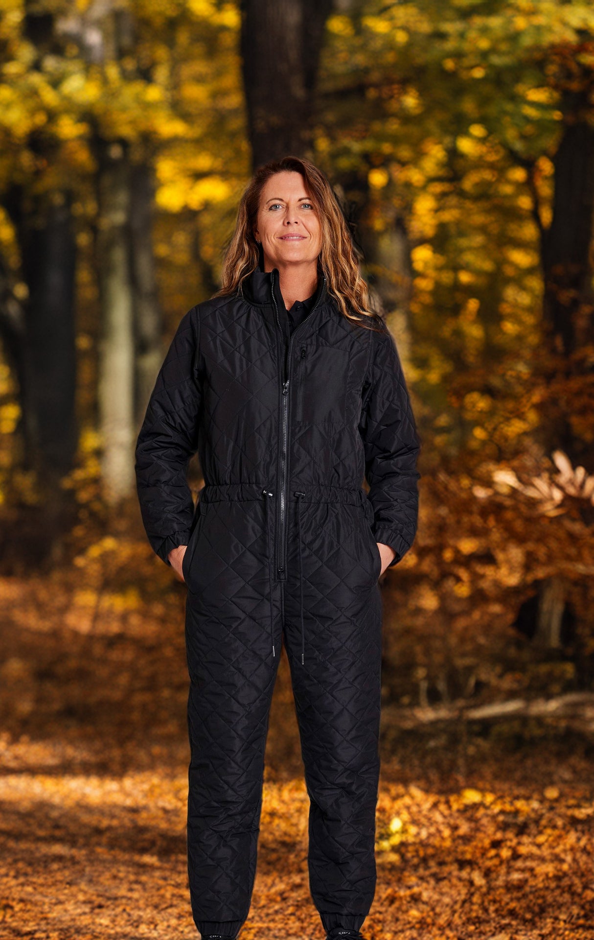 Fashion Jumpsuit til kvinder - Sort