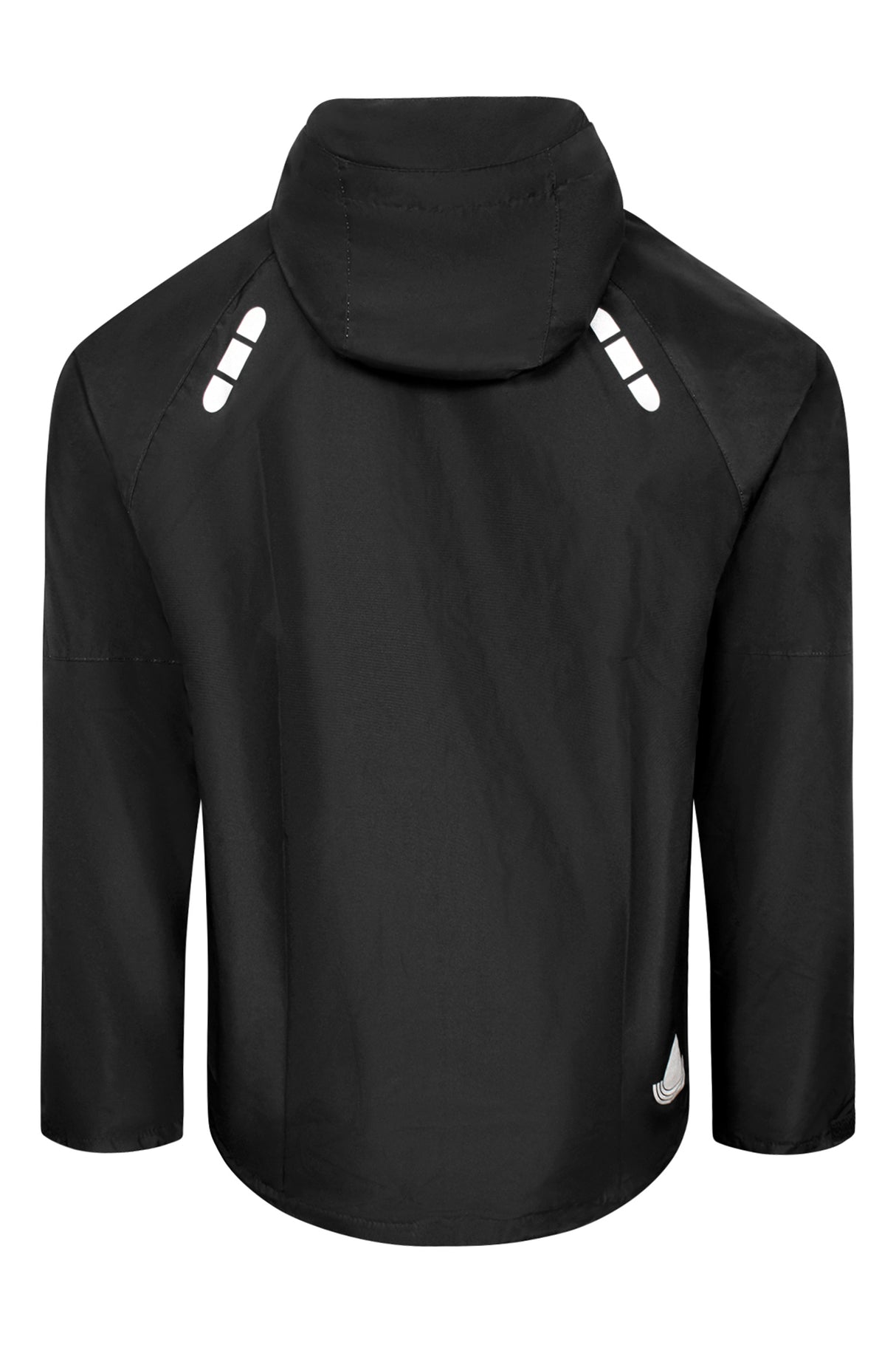 Åndbar letvægts skaljakke i blødt materiale - Sort