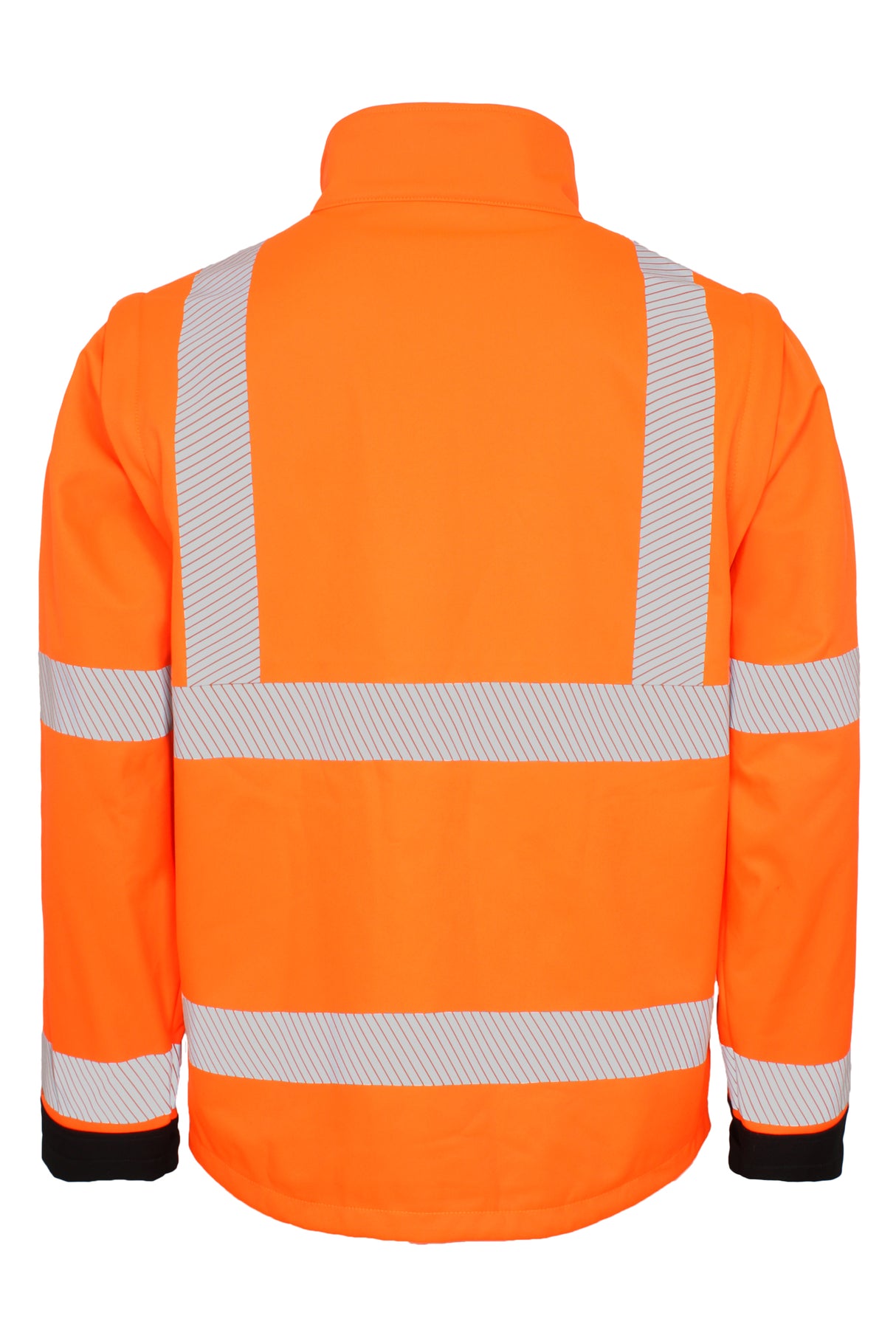 Åndbar Hi-Vis softshell jakke - Hi-Vis Orange / Sort