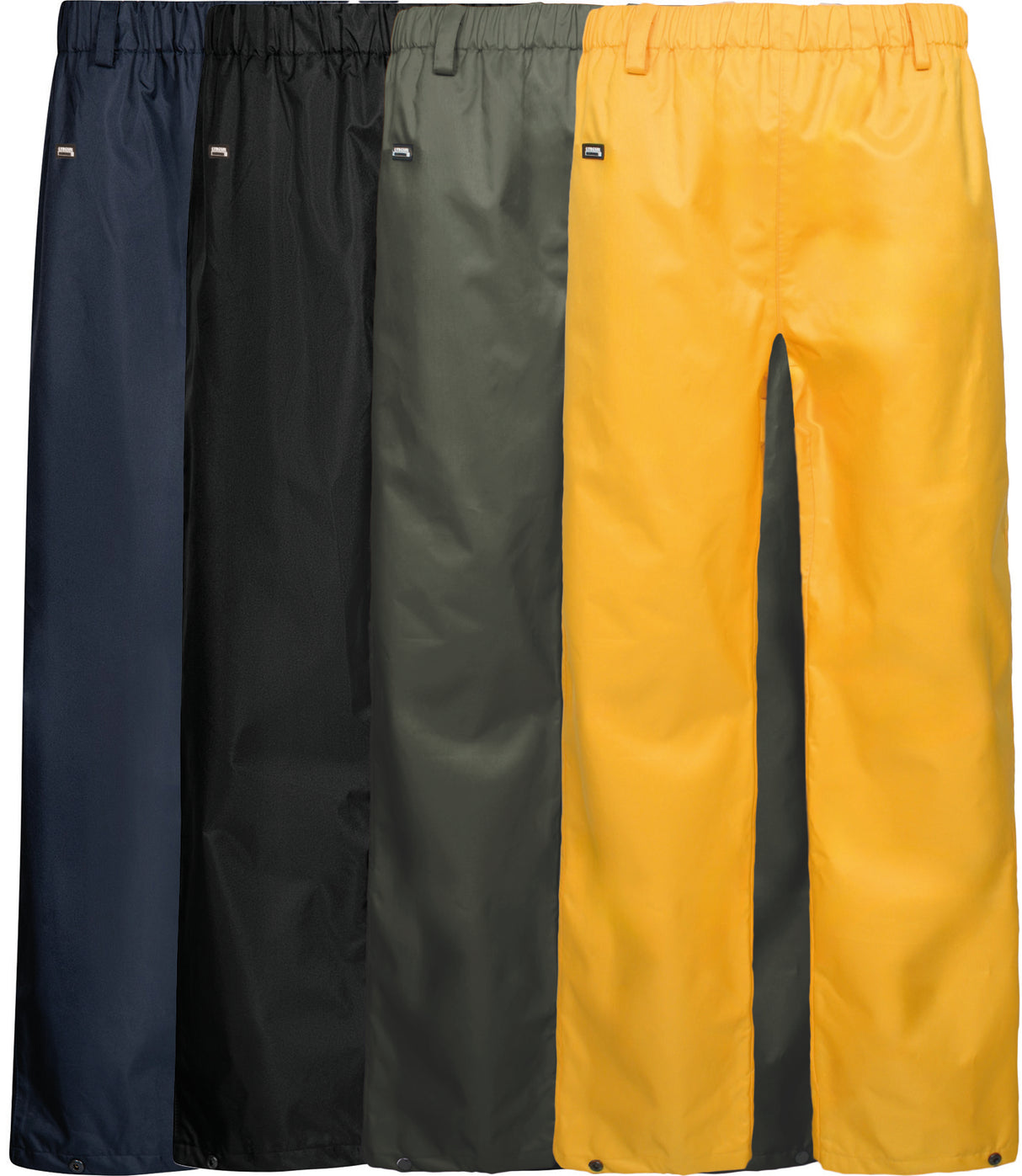 Åndbare letvægts skalbukser med høj slidstyrke - Gul