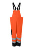 Brandhæmmende Hi-Vis regnoveralls i PU kvalitet - Hi-Vis Orange / Navy