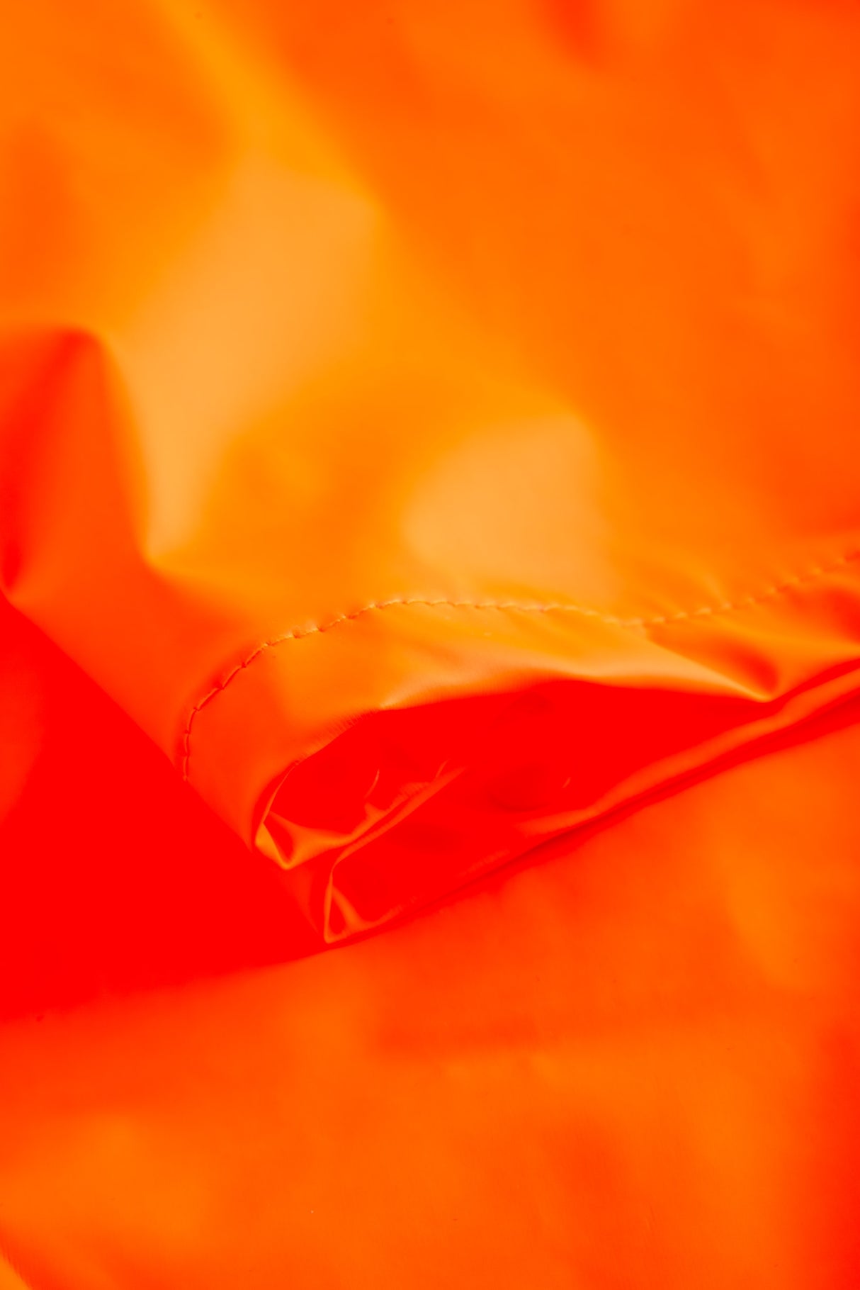 Brandhæmmende regnbukser i PU kvalitet - Hi-Vis Orange