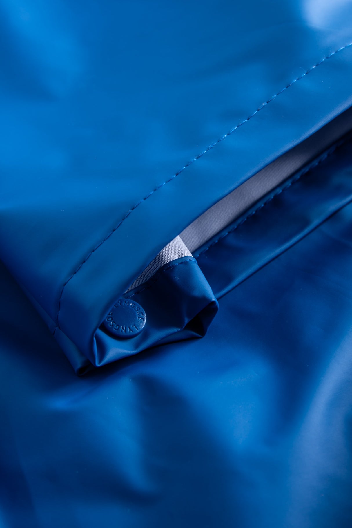 Brandhæmmende regnbukser i PU kvalitet - Royal Blå