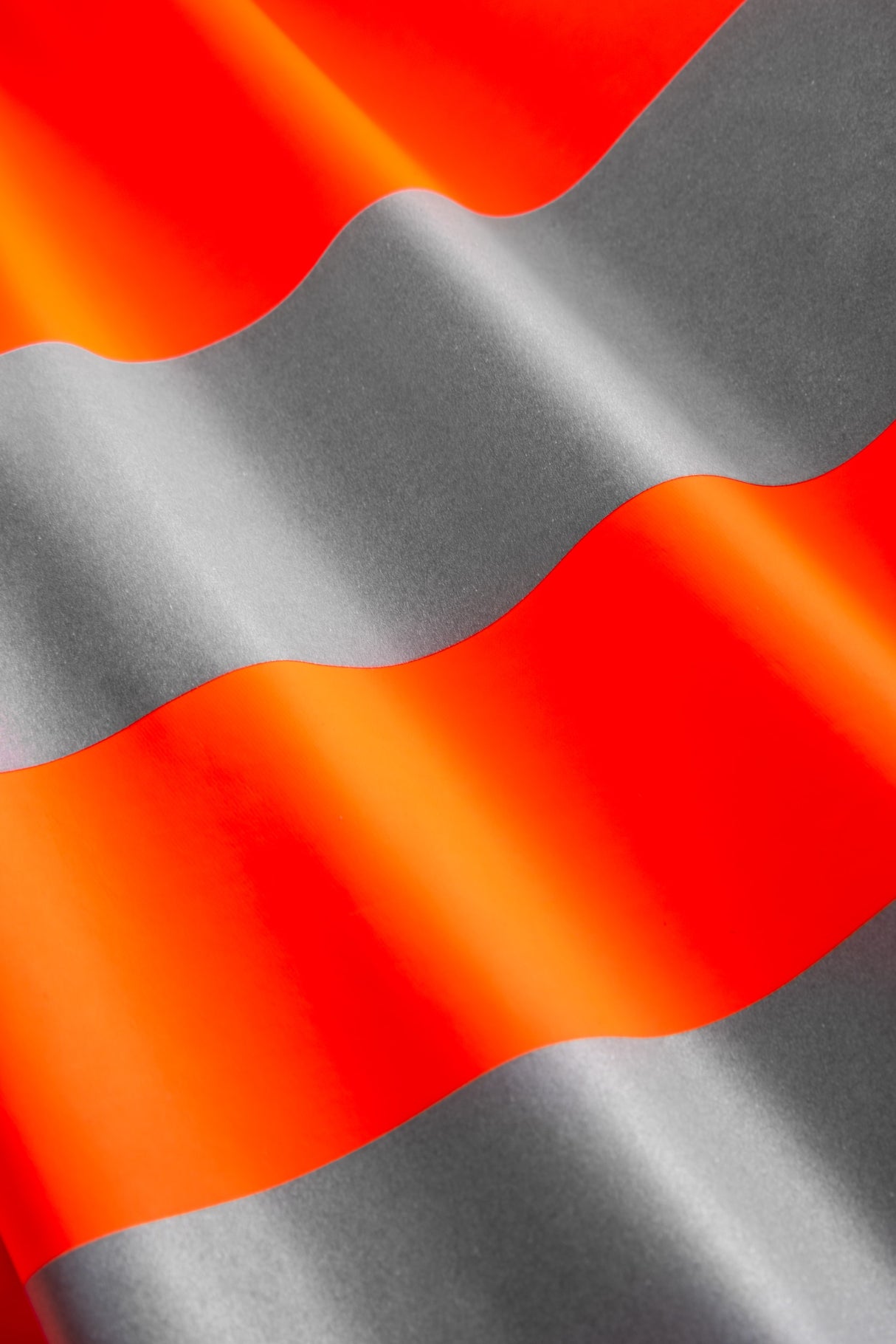 Brandhæmmende Hi-Vis regnbukser i PU kvalitet - Hi-Vis Orange