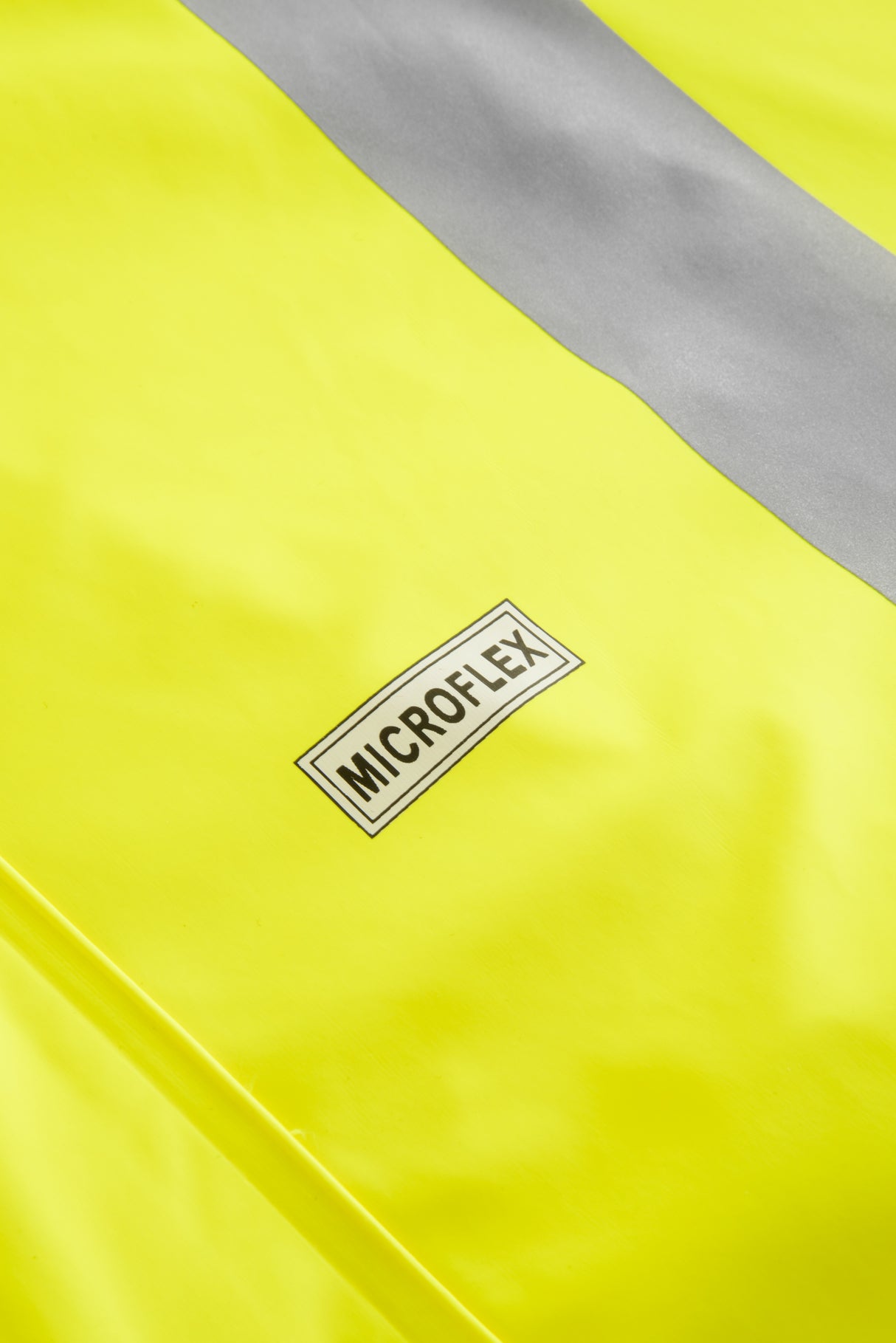 Brandhæmmende Hi-Vis regndragt i PU kvalitet med RWS-reflekser - Saturn Gul