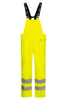 Brandhæmmende Hi-Vis regnoveralls i PU kvalitet - Saturn Gul