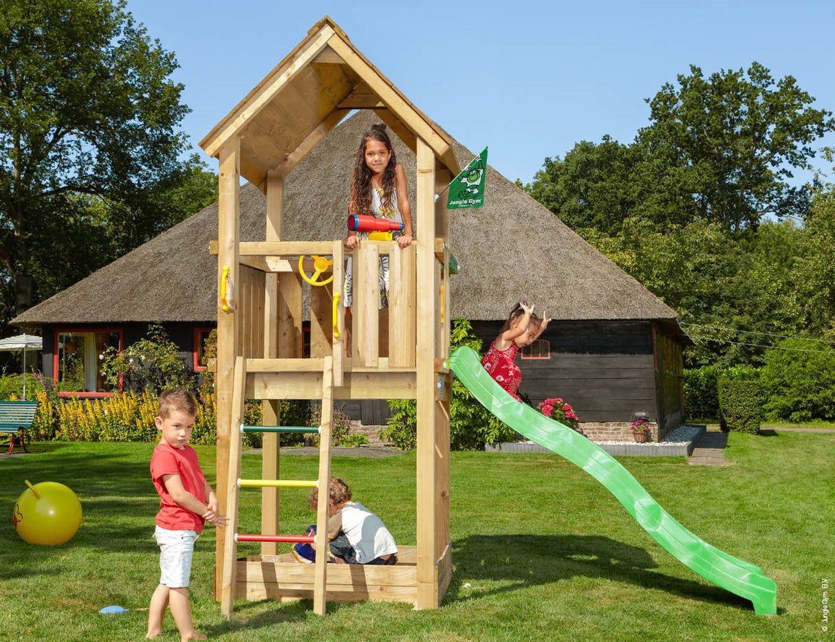 Legetårn Jungle Gym Club 2.1 ekskl. rutschebane