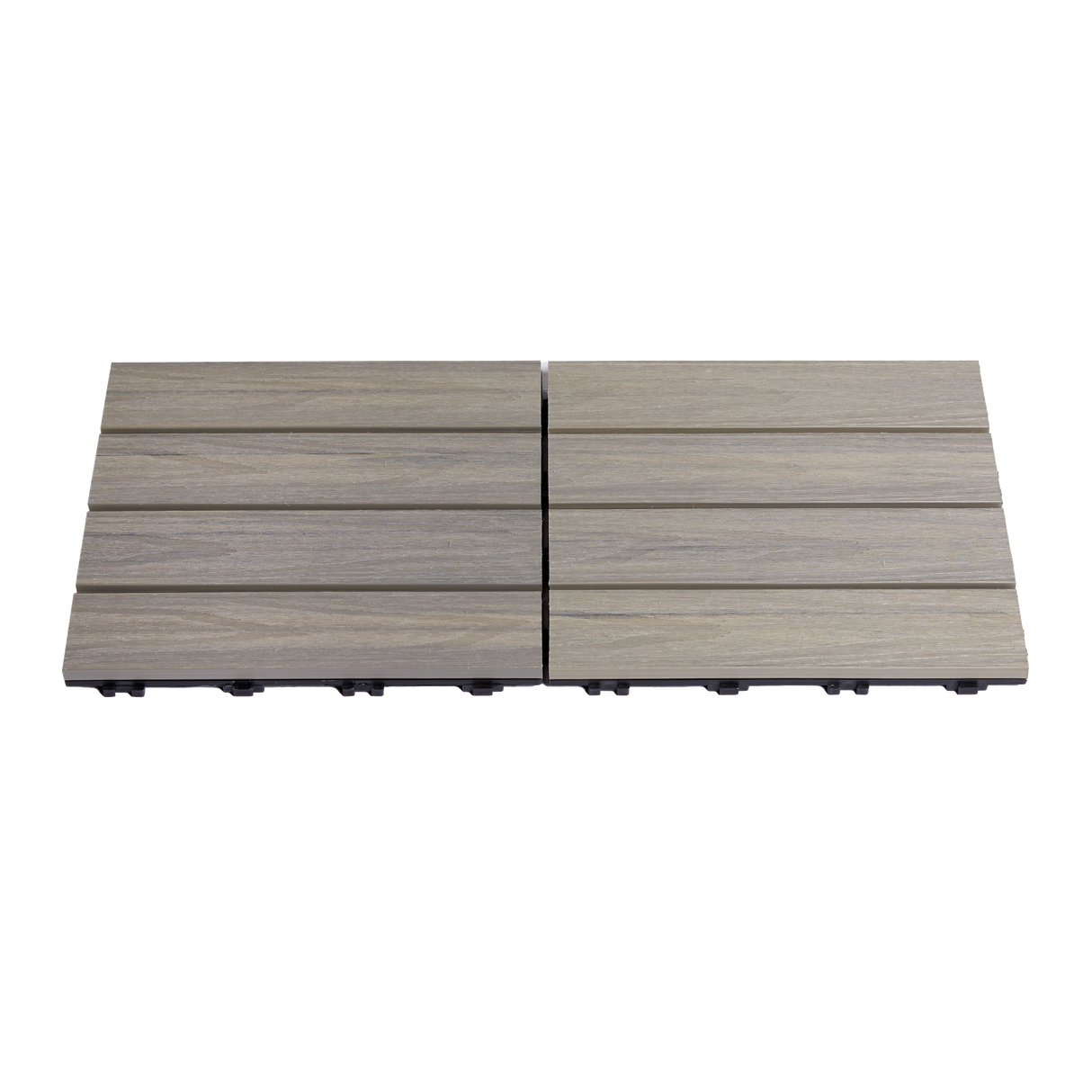 Terrasseflise komposit 30 x 30 cm 4-pak, drivhustømmer,