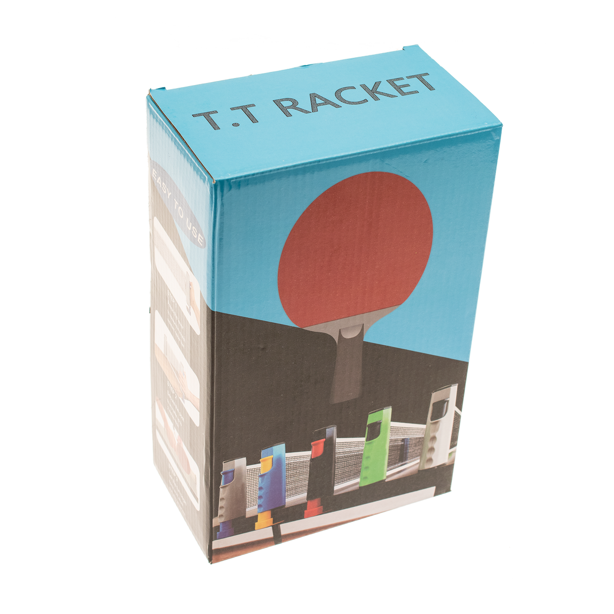 Bordtennissæt med justerbart net - 2 bat og 4 bolde NORDIC Games