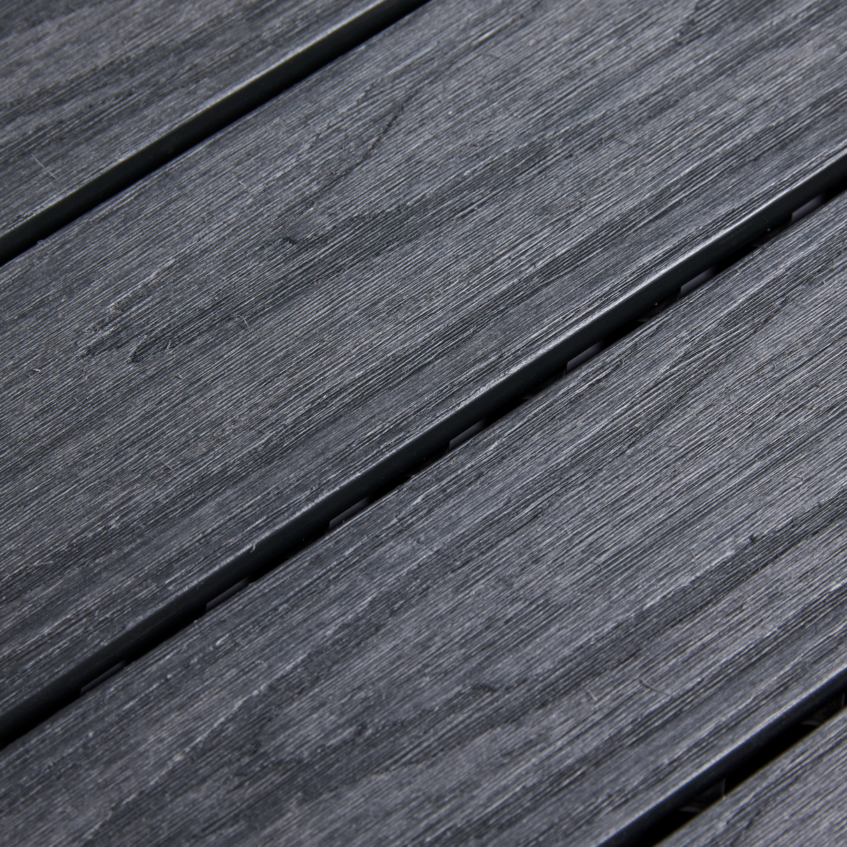 Terrasseflise komposit 30 x 30 cm 4-pak, grå