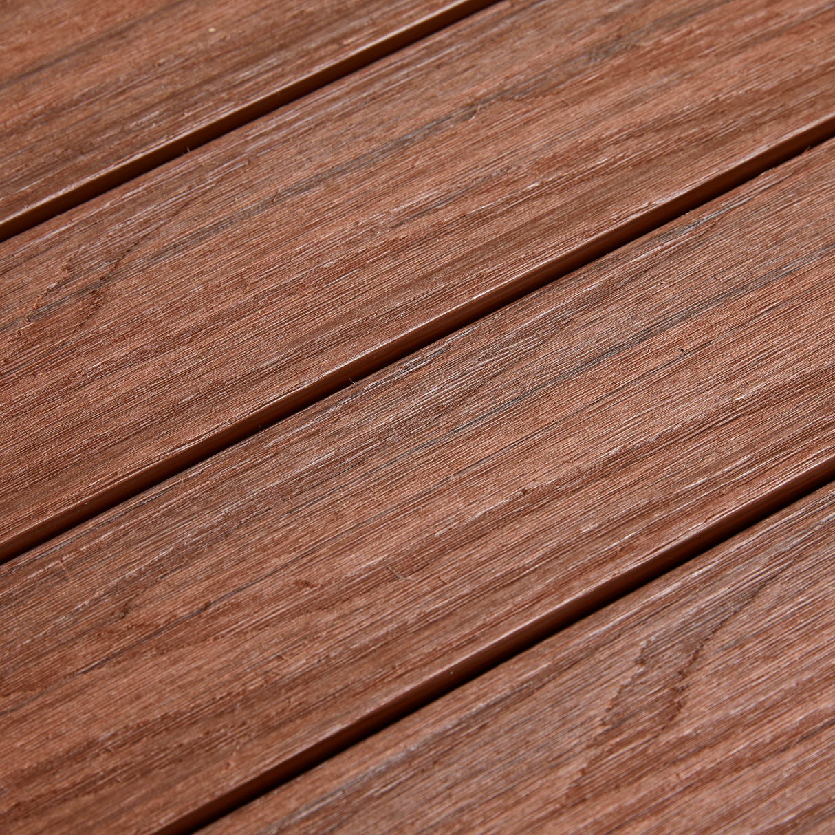 Terrasseflise komposit 30 x 30 cm 4-pak, teak