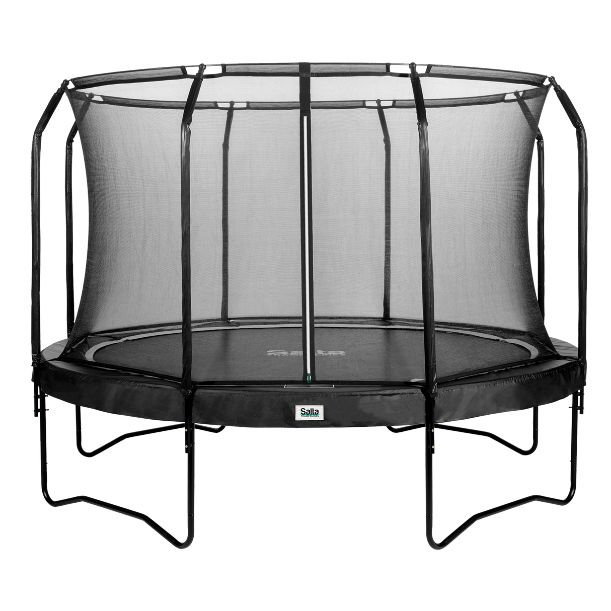 Trampolin Premium Black Edition Ø366 cm, sort inkl. sikkerhedsnet Salta