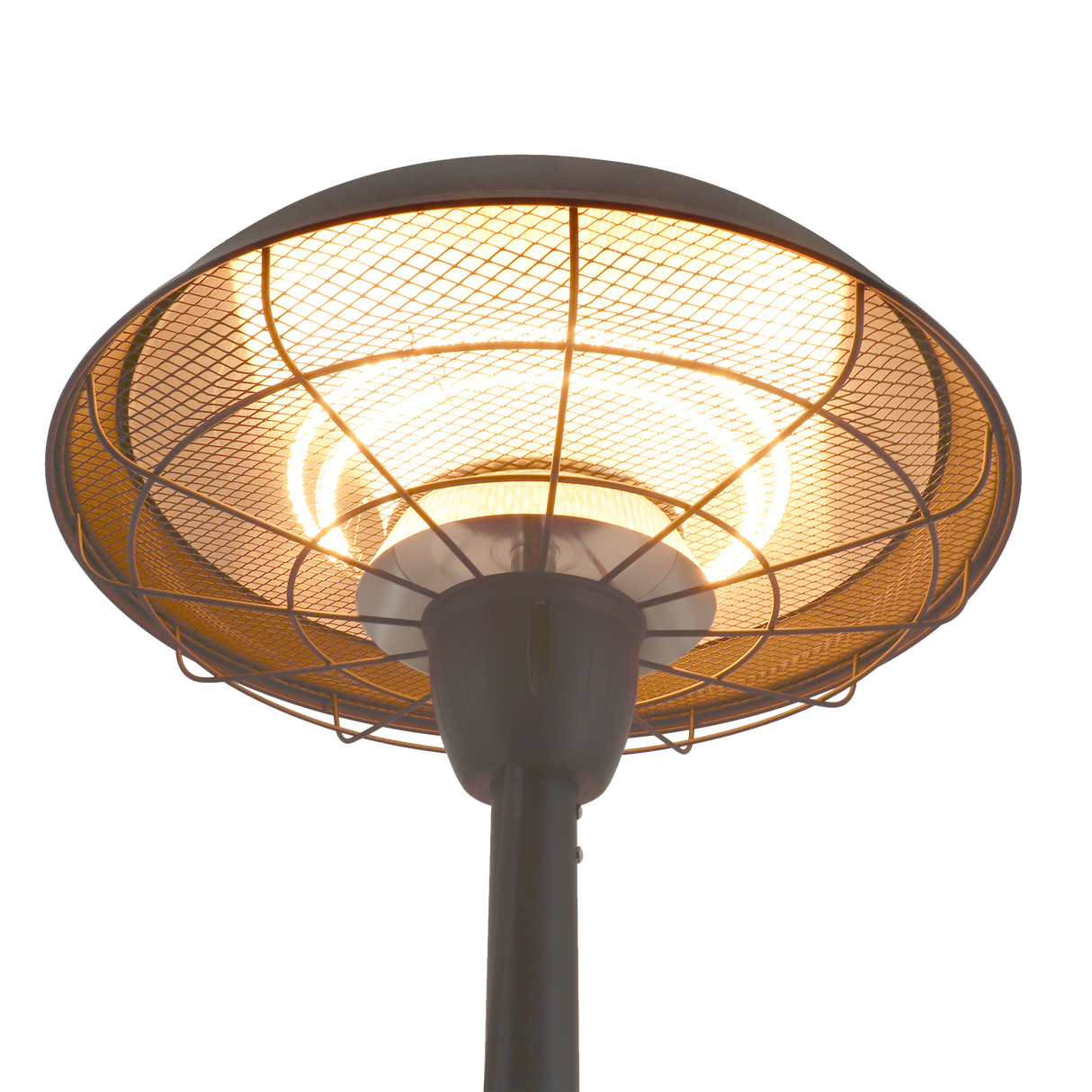 Terrassevarmer 900/2100W gulvmodel snorafbryder HA, sort