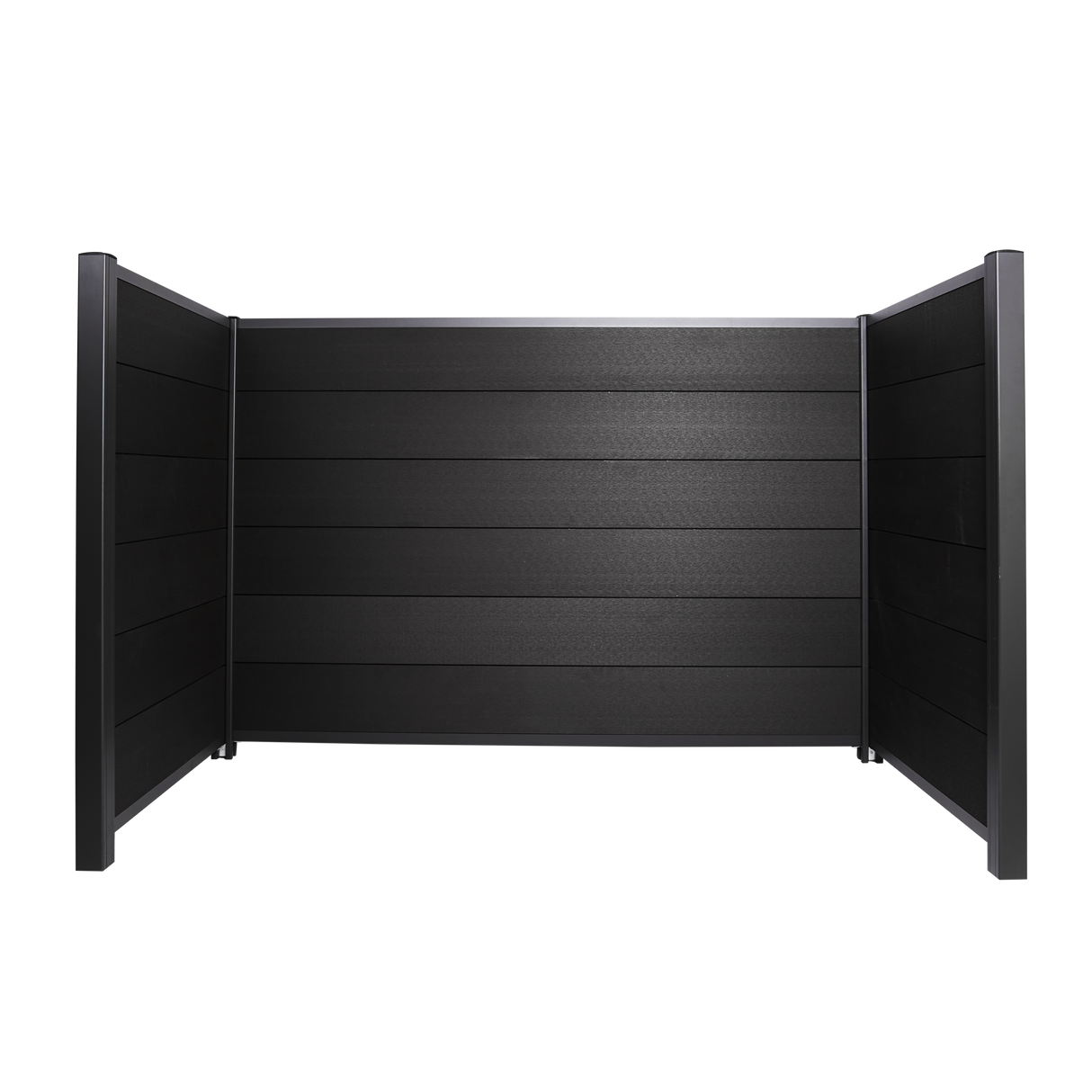 Komposit skraldeskjul - børstet Bologna H: 126 x B: 188 x D: 95 cm