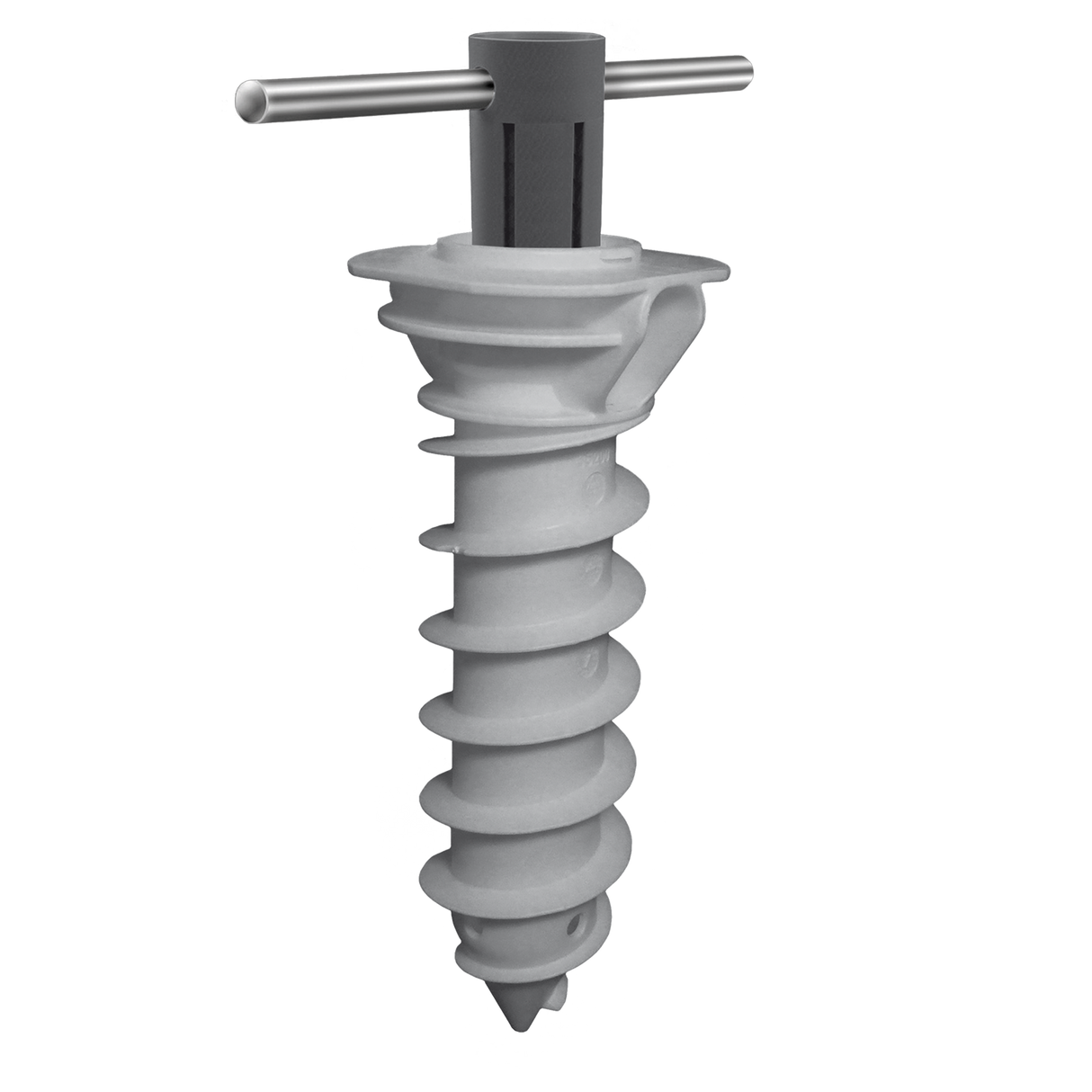 Spiralformet jordingsrør inkl. værktøj